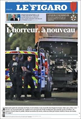 France lorry terror attack - Le Figaro