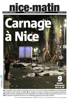 France lorry terror attack - Nice Matin
