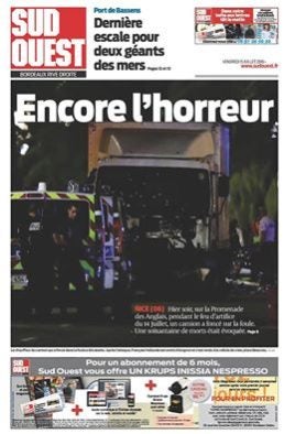 France lorry terror attack - Sud Ouest