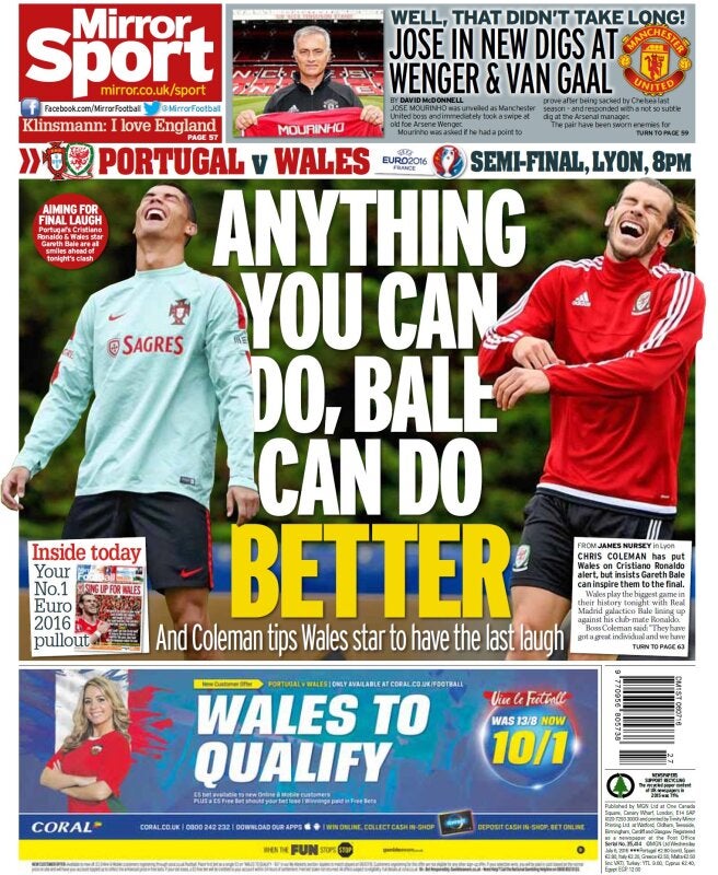 Wales - Mirror back