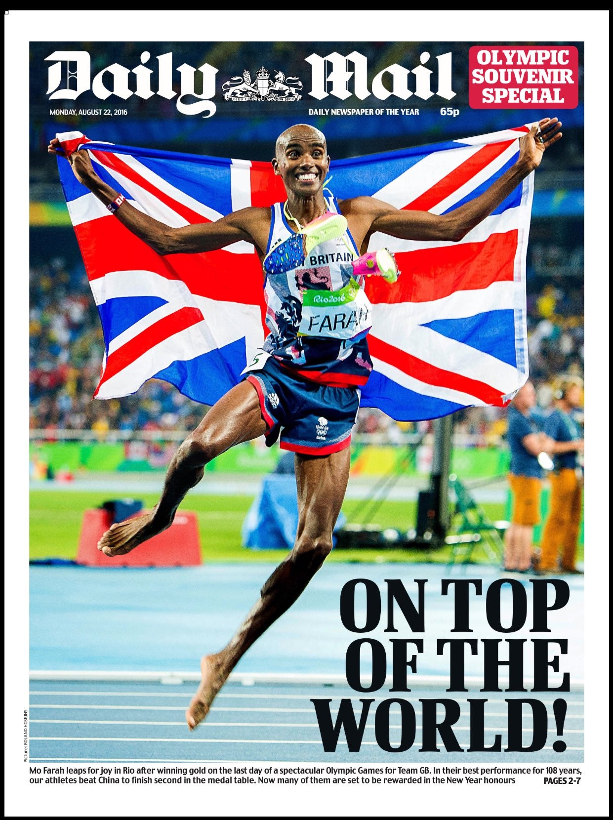 Olympics - Daily Mail supplement