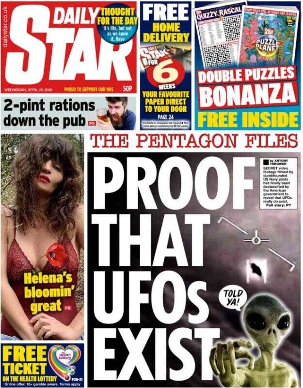 Proof that UFOs exist?