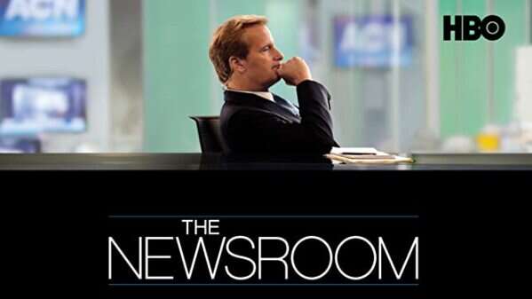 TV shows about journalists The Newsroom
